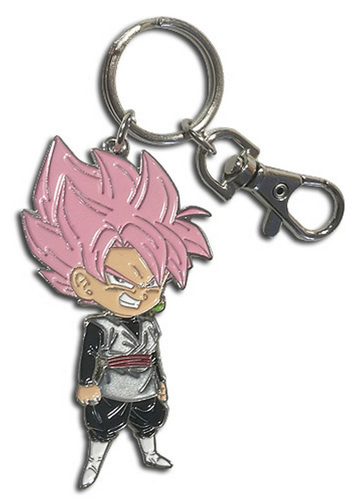Dragon Ball Super - SD Son Goku Rose Metal Keychain - Great Eastern Entertainment