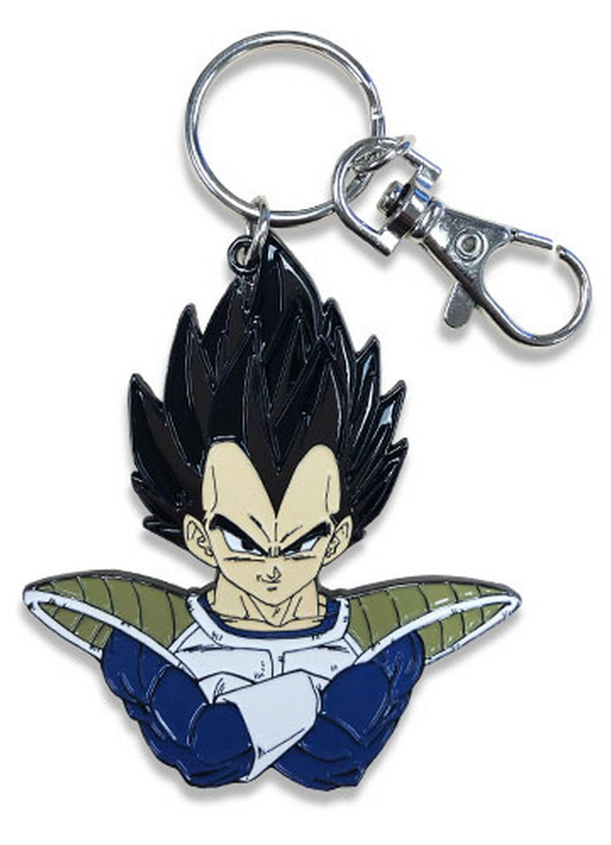 Dragon Ball Z - Vegeta Torso Metal Keychain - Great Eastern Entertainment