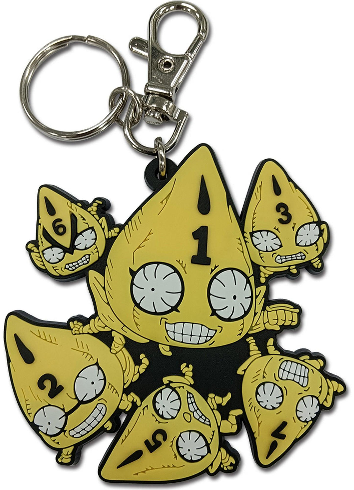 Jojo's Bizarre Adventure S4 - SD Six Bullets PVC Keychain