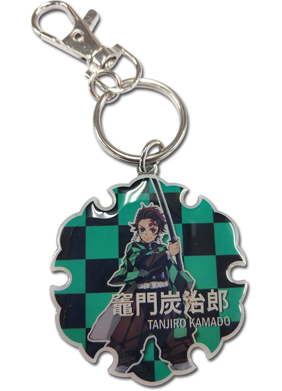 Demon Slayer - Tanjiro Kamado Printed Metal Keychain