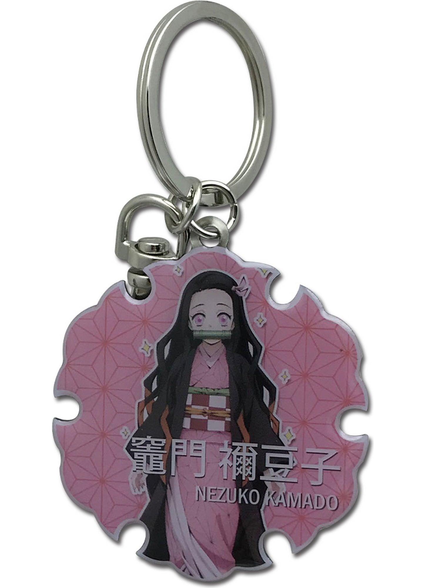 Demon Slayer- Nezuko Metal Keychain