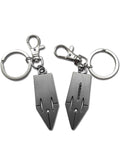 Jojo's Bizarre Advanture Diamond Is Unbreakable- Rohan Kishibe Earrings Metal Keychain