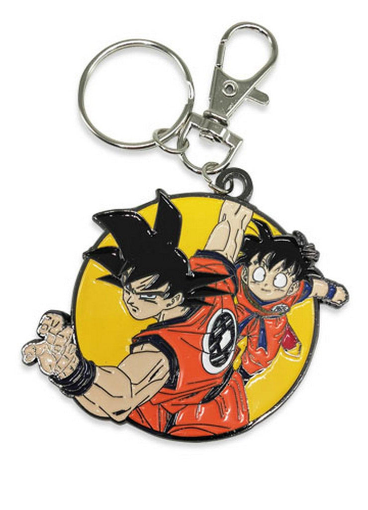 Dragon Ball Z Dbz Goku Gohan Metal Key Chain