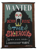 One Piece - Wanted Posters Soul King Brook Wall Scroll 31"W x 43"H