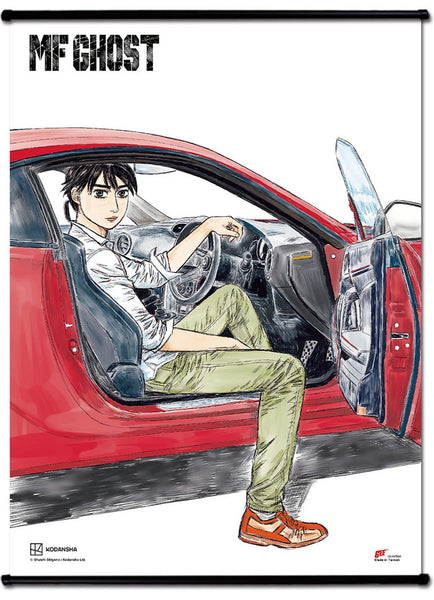 MF Ghost (Manga) - Kanata Rivington & 86 GT (ZN6) #B Wall Scroll 