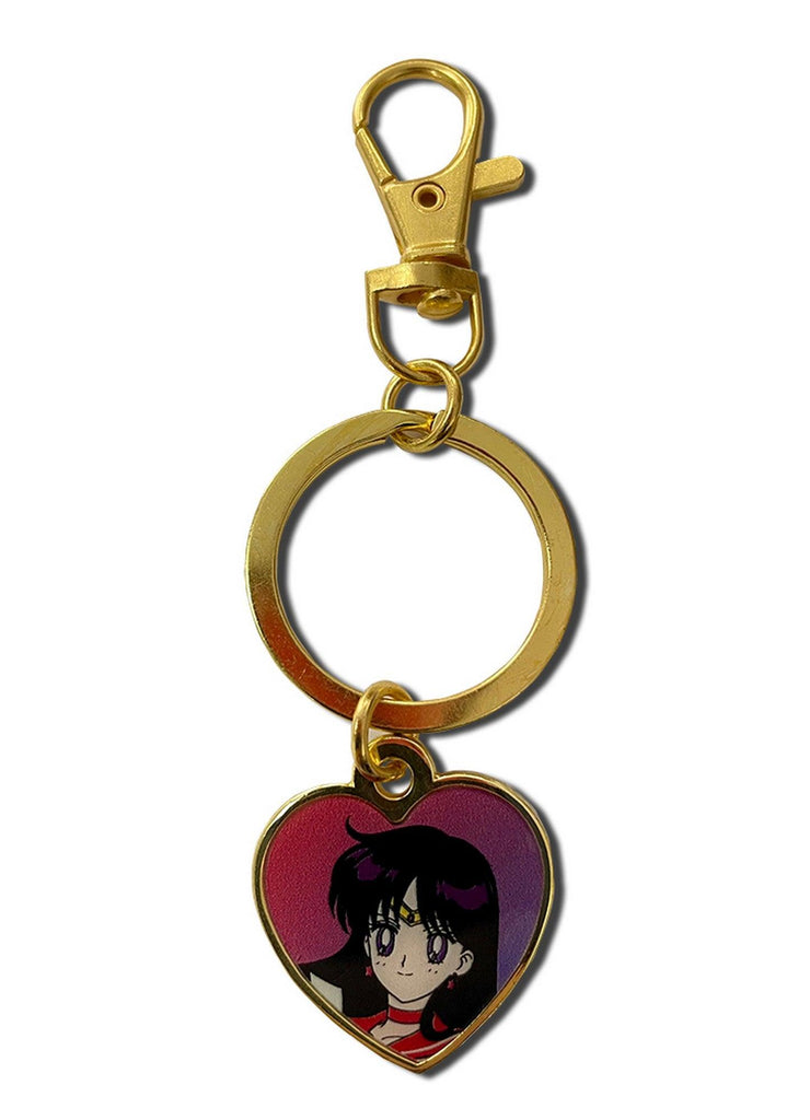 Sailor Moon - Sailor Mars Heart Keychain
