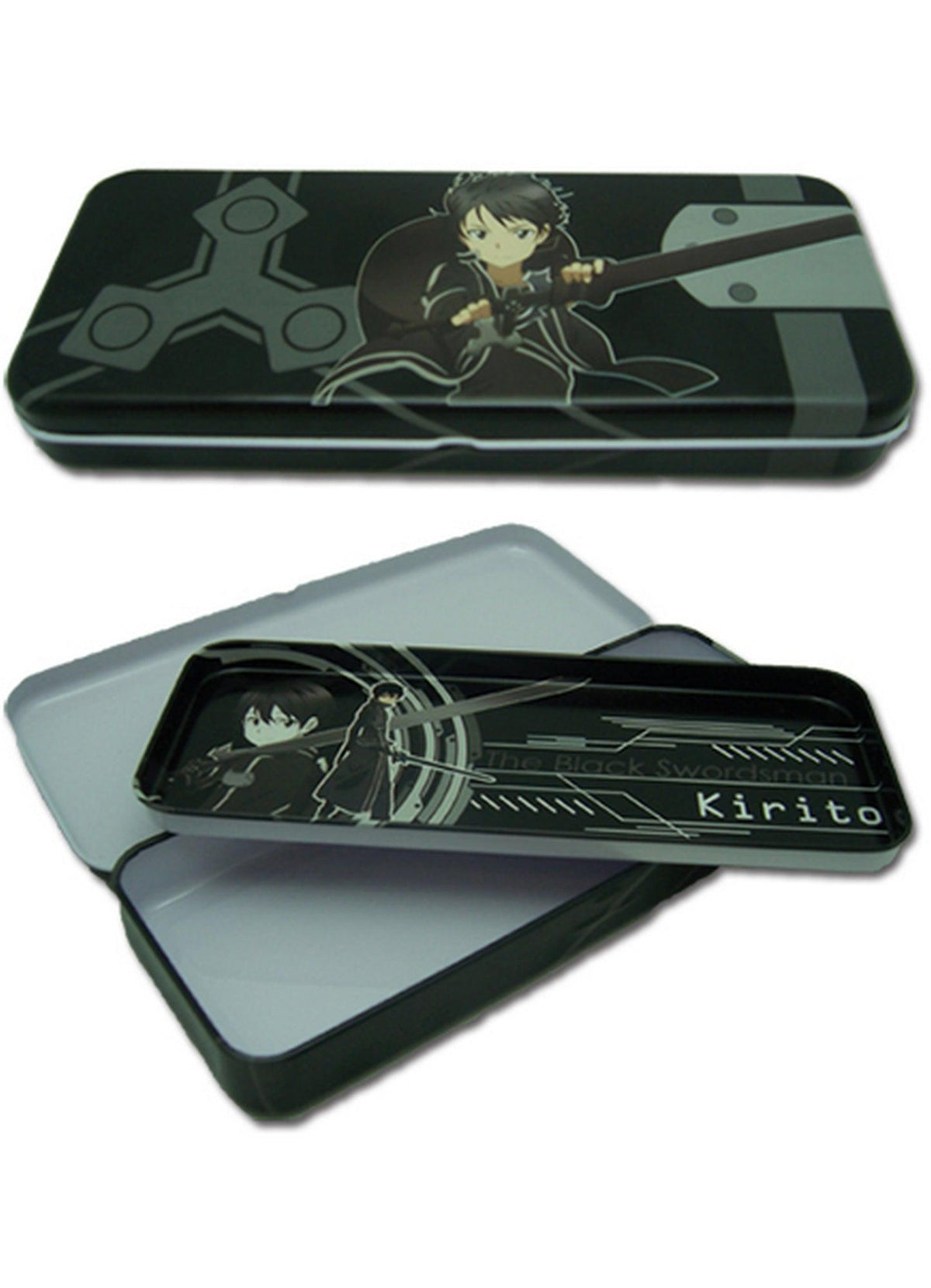 Sword Art Online Kirito Tin Pencil Case