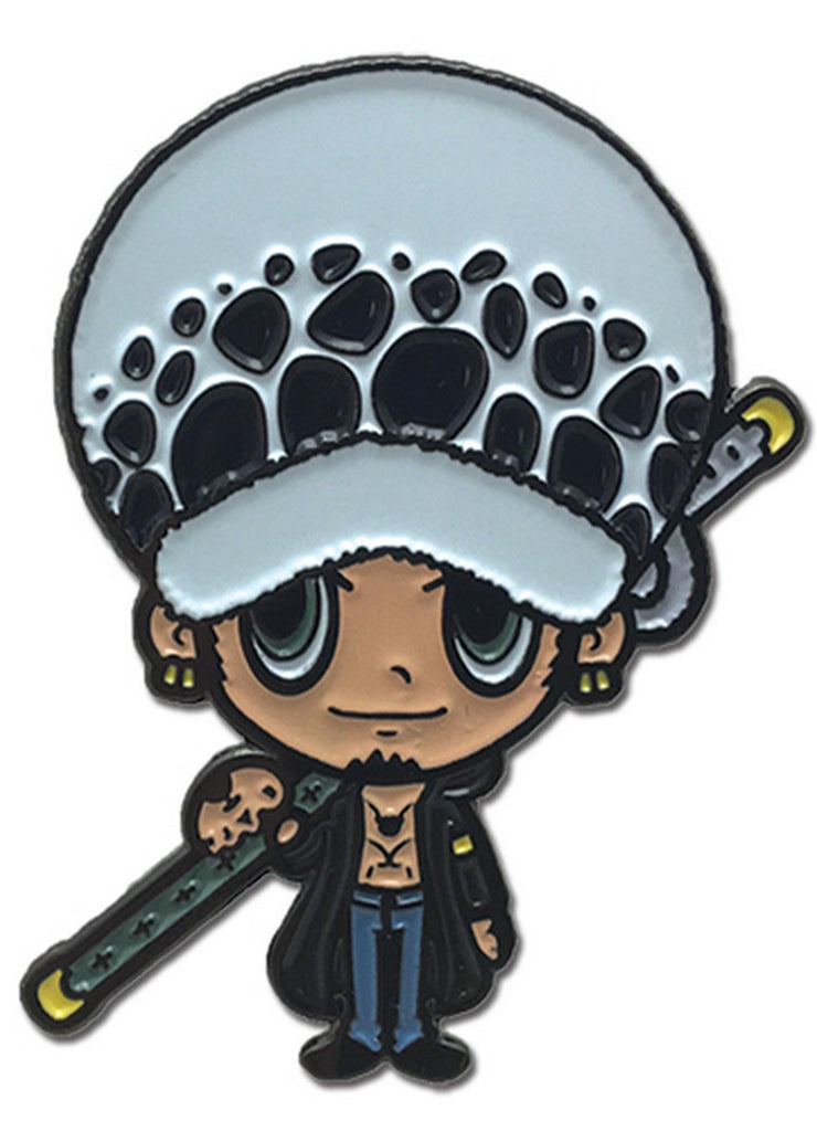 One Piece - SD Chibi Trafalgar D. Water Law Enamel Pin - Great Eastern Entertainment