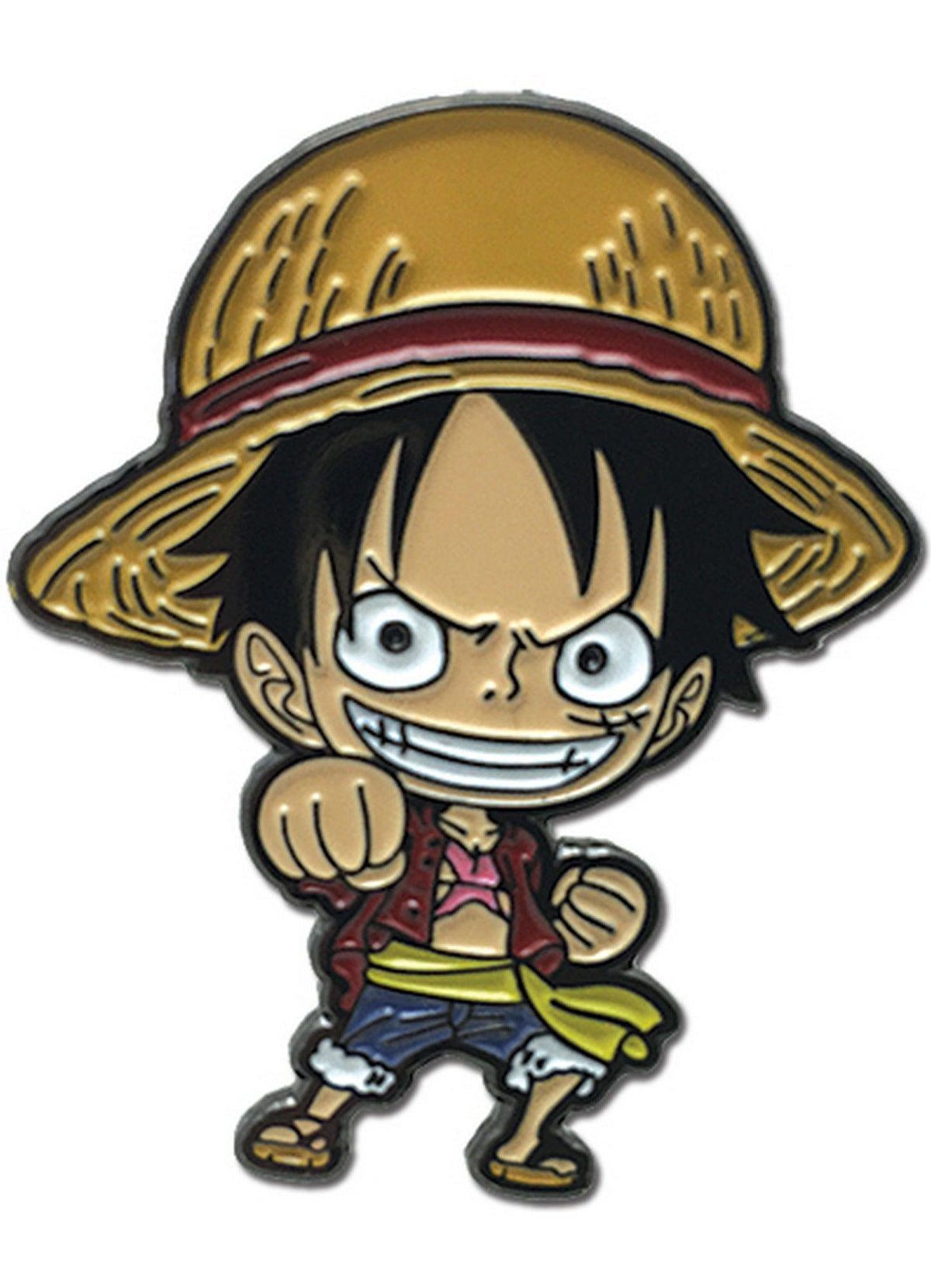 One Piece- Fish Man Island Sd Luffy Enamel Pin - Great Eastern Entertainment