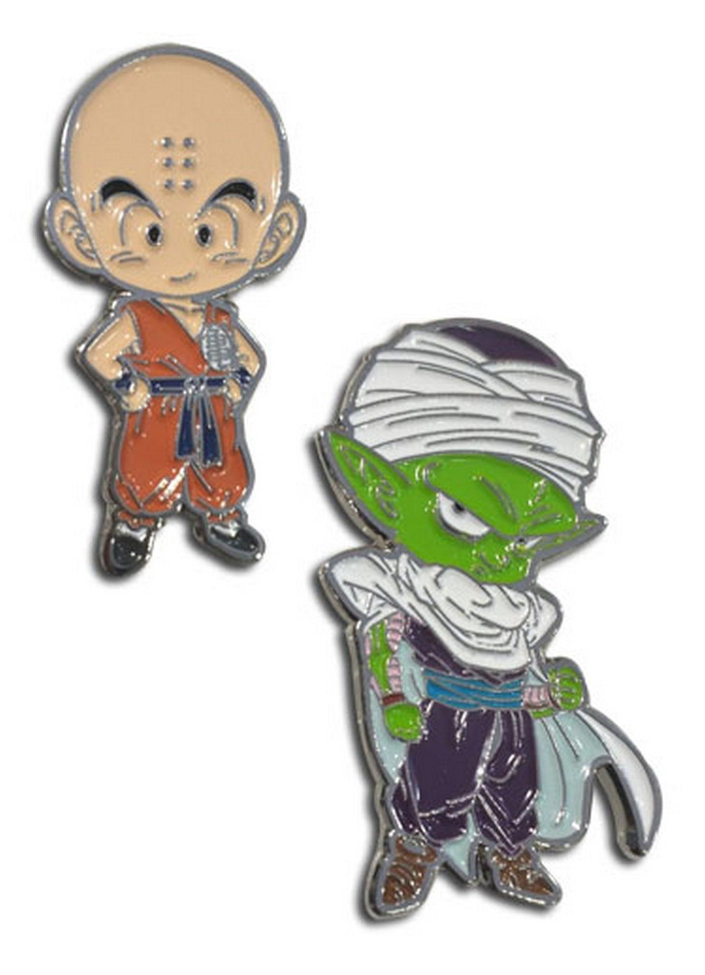 Dragon Ball Super - Krillin & Piccolo Enamel Pins - Great Eastern Entertainment