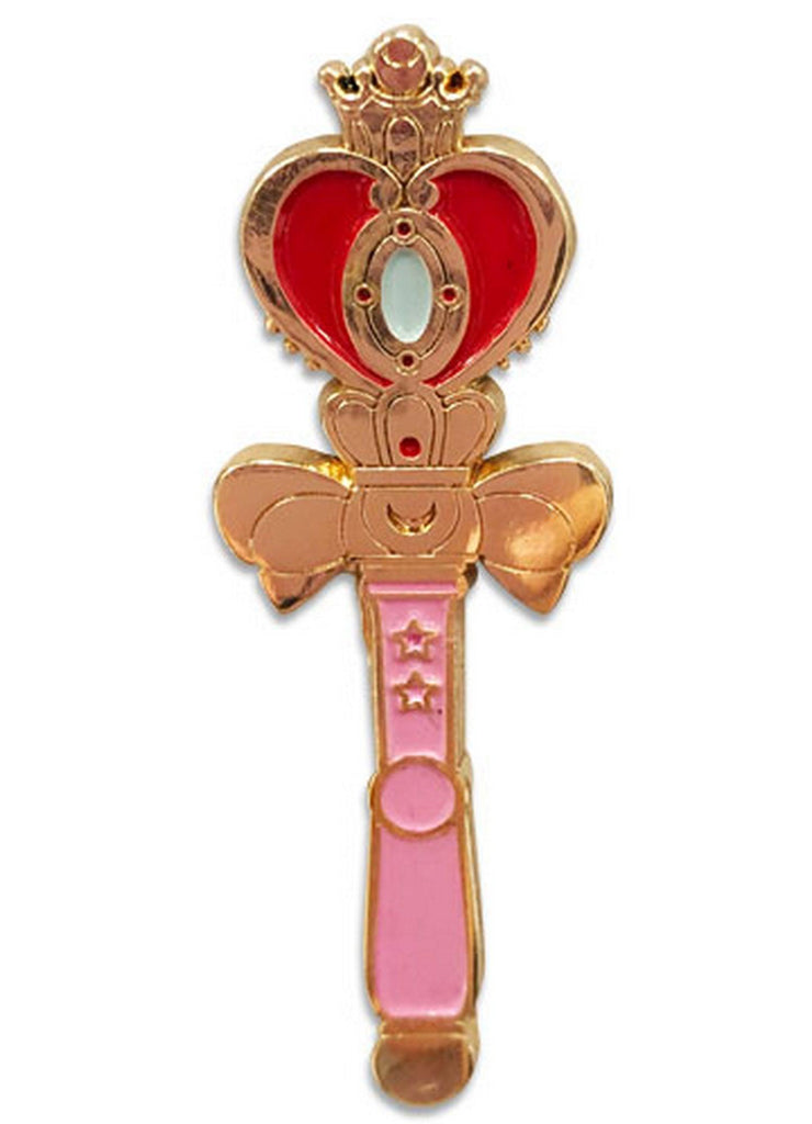 Sailor Moon S - Heart Moon Rod Single Enamel Pin - Great Eastern Entertainment