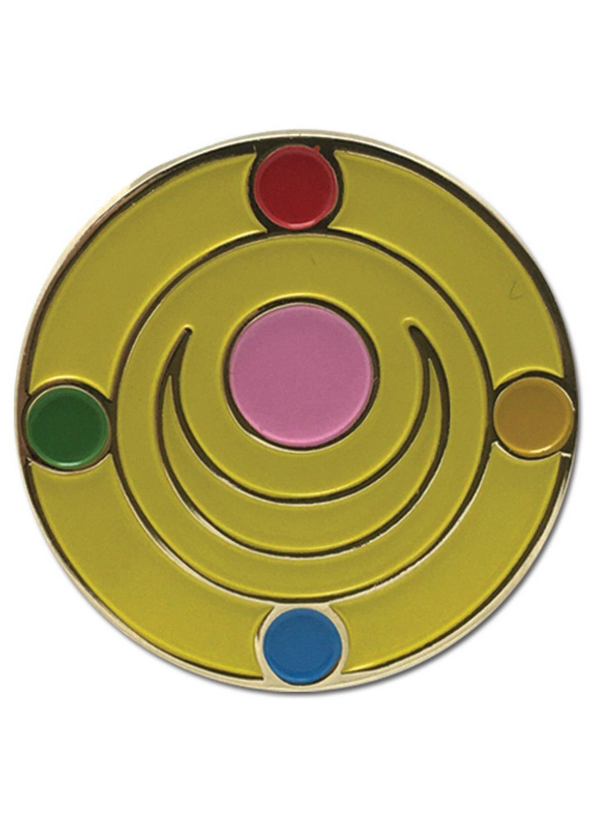 Sailor Moon - Moon Brooch Single Enamel Pin - Great Eastern Entertainment