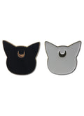 Sailor Moon - Luna And Artemis Ensmel Pin Set - Great Eastern Entertainment
