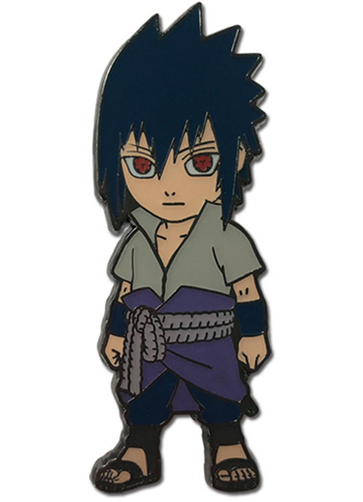 Naruto Shippuden - Sasuke Uchiha Enamel Single Pin - Great Eastern Entertainment