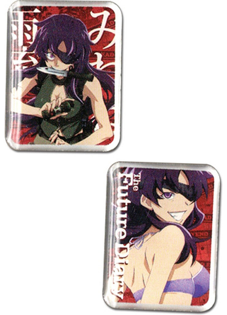 Future Diary - Minene Uryuu Pin Set - Great Eastern Entertainment