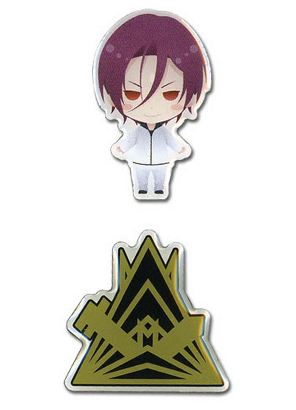 Free! - SD Rin Matsuoka & Samezuka Swimming Club Icon Pin Set - Great Eastern Entertainment