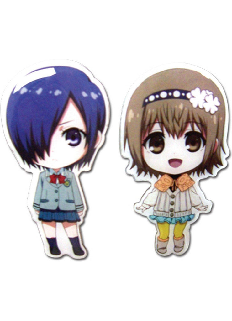 Tokyo Ghoul - Touka Kirishima & Hinami Fueguchi SD Pin - Great Eastern Entertainment