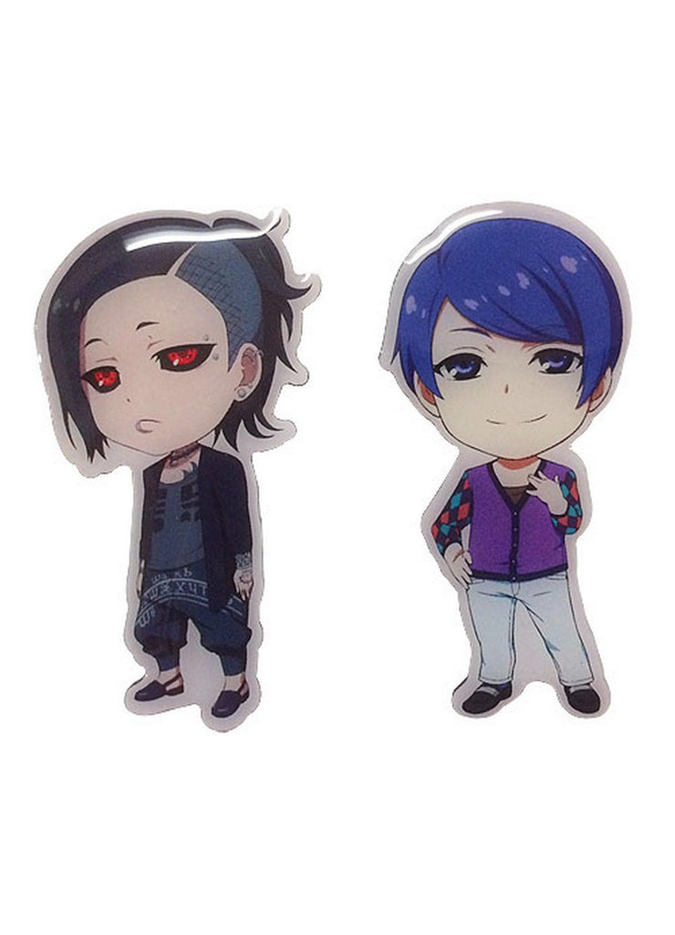 Tokyo Ghoul - Shuu Tsukiyama & Uta SD Pin - Great Eastern Entertainment