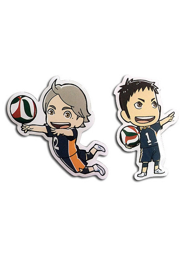 Haikyu!! - Daichi Sawamura Daichi & Koshi Sugawara Pins - Great Eastern Entertainment