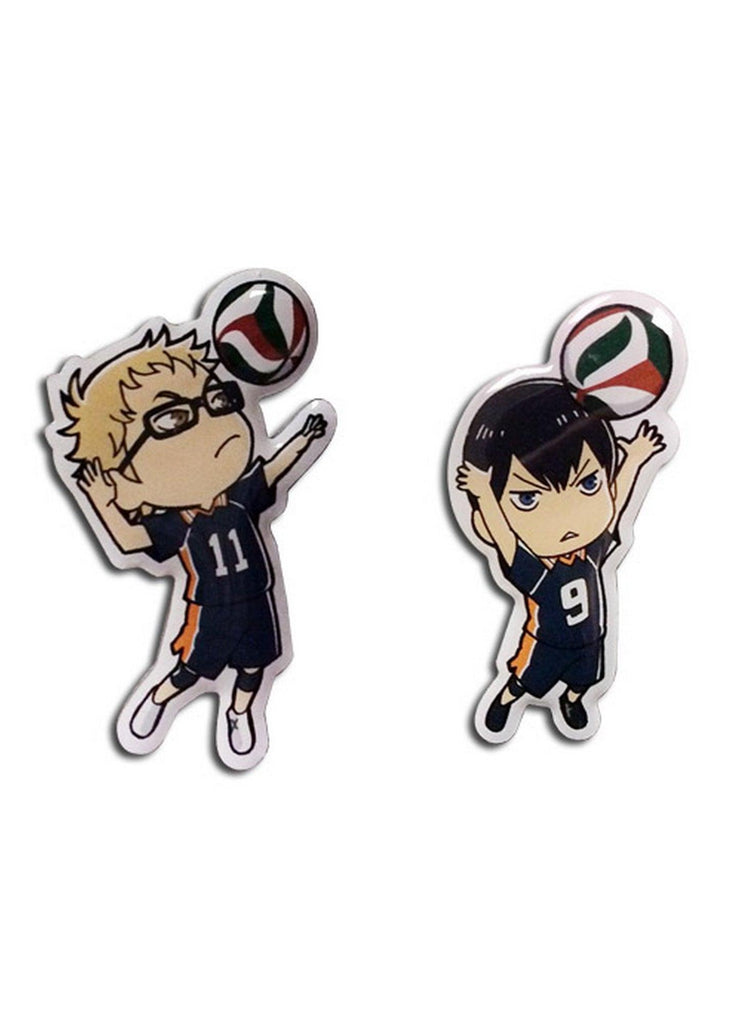 Haikyu!! - Tobio Kageyama & Kei Tsukishima Pins - Great Eastern Entertainment