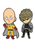 One Punch Man - Saitama & Genos Pins - Great Eastern Entertainment