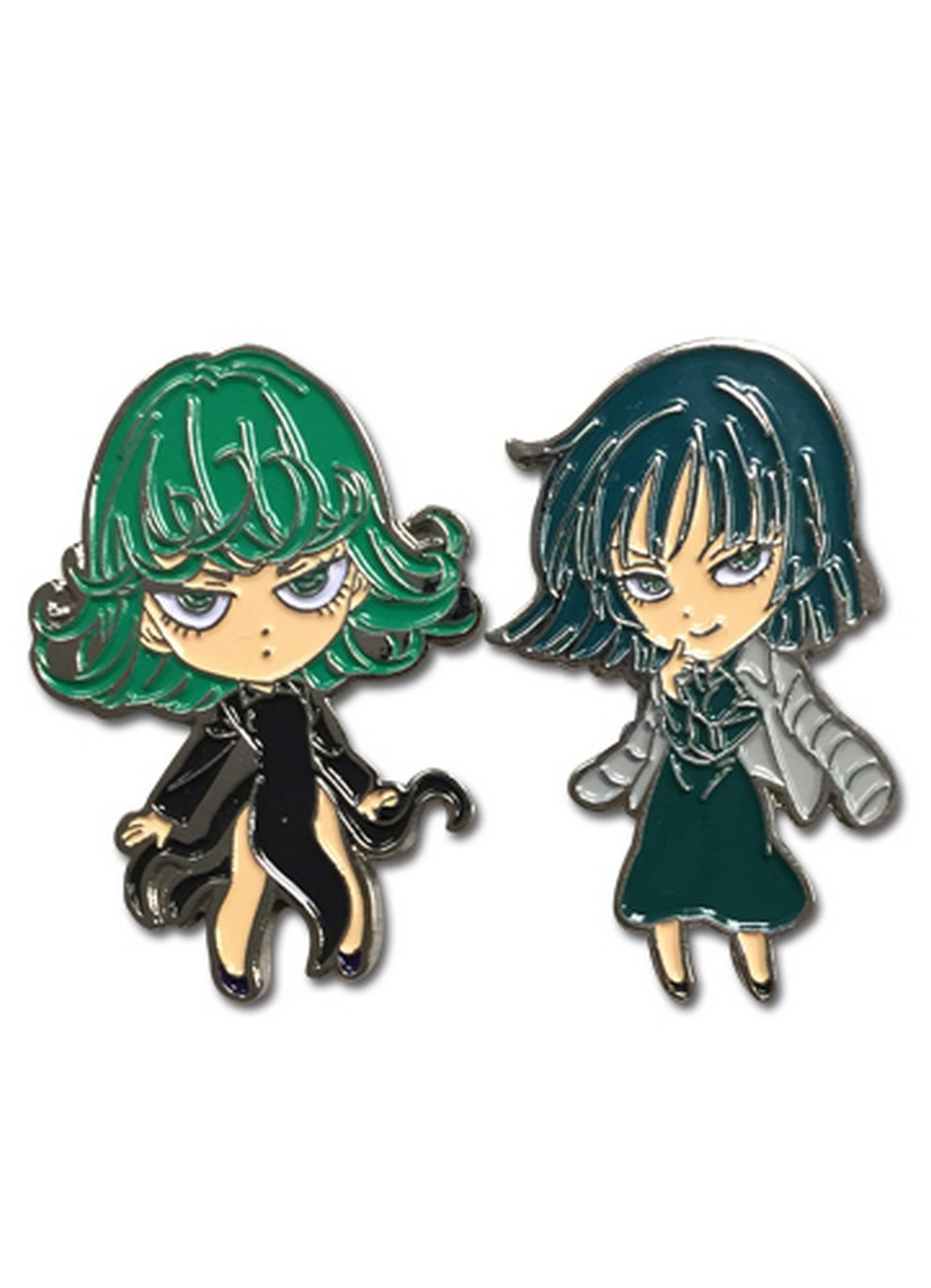 One Punch Man - Tornado & Blizzard Rider Pins - Great Eastern Entertainment