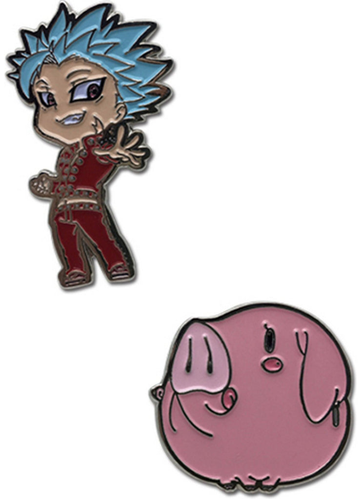 The Seven Deadly Sins - Ban & Hawk Pins - Great Eastern Entertainment