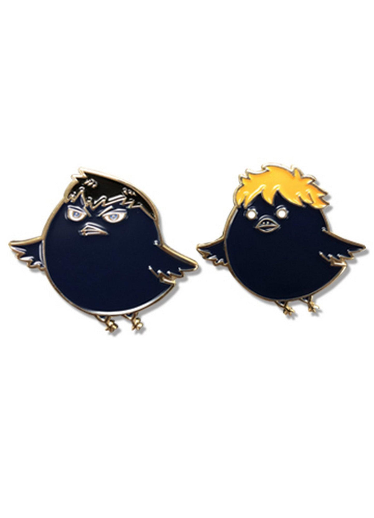 Haikyu!! S2 - Shoyo Hinata Crow & Kozume Kenma Cat Pins - Great Eastern Entertainment
