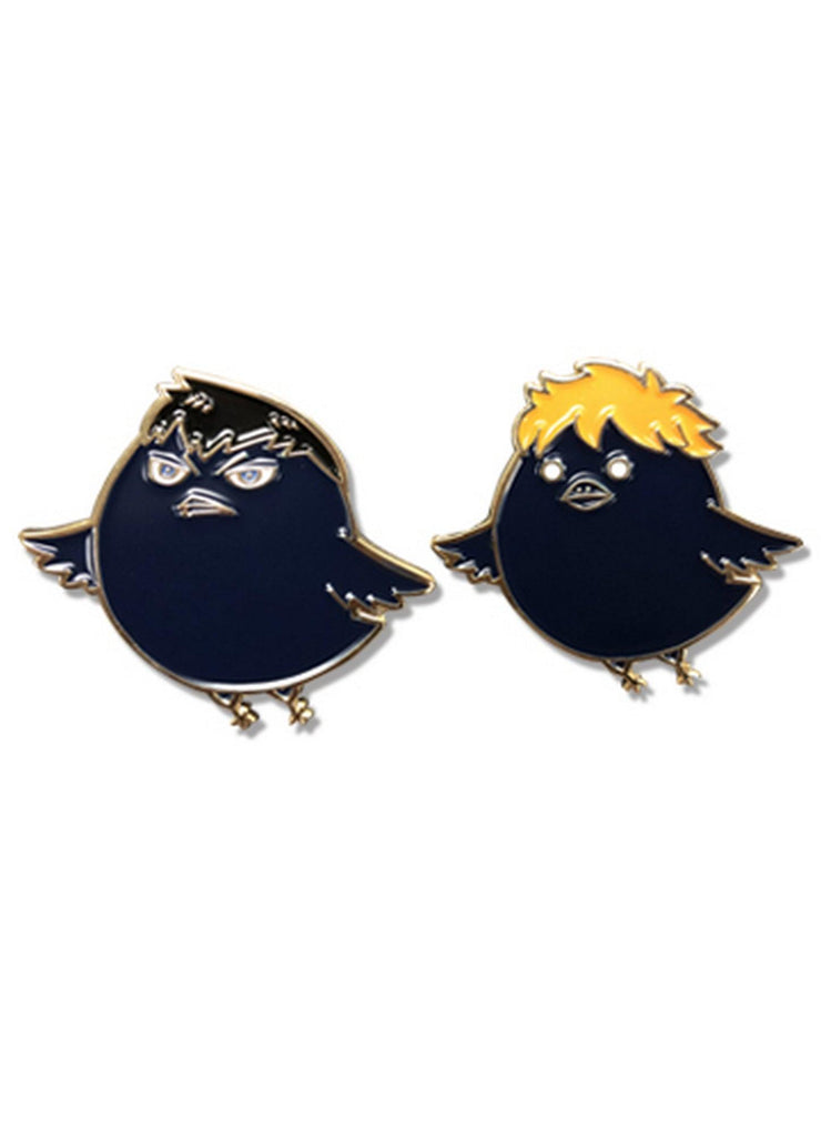 Haikyu!! S2 - Shoyo Hinata Crow & Kozume Kenma Cat Pins - Great Eastern Entertainment