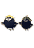 Haikyu!! S2 - Kei Tsukishima Crow & Tadashi Yamaguchi Crow Pin - Great Eastern Entertainment
