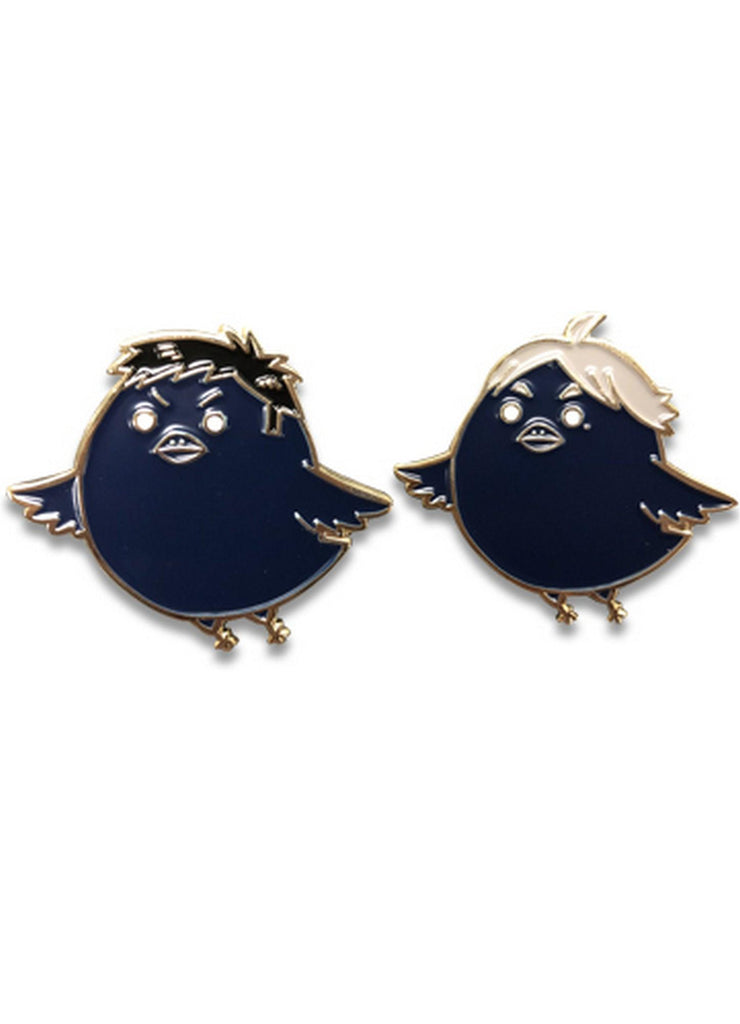 Haikyu!! S2 - Sawamura Daichi Crow & Koshi Sugawara Crow Pin - Great Eastern Entertainment