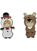 Haikyu!! S3 - Shoyo Hinata & Tobio Kageyama Christmas Ver. Pins - Great Eastern Entertainment