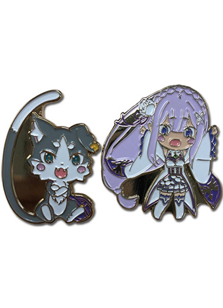 Re:Zero - Starting Life in Another World - Emilia & Puck Pins #2 - Great Eastern Entertainment