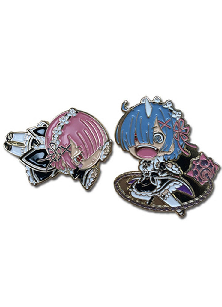 Re:Zero - Starting Life in Another World - Rem & Ram Pins #2 - Great Eastern Entertainment