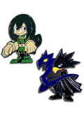 My Hero Academia - Tsuyu Asui "Froppy" & Tsukuyomi Pins - Great Eastern Entertainment