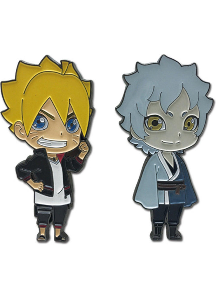 Boruto Uzumaki: Naruto Next Generation - Boruto Uzumaki & Mitsuki Pins - Great Eastern Entertainment