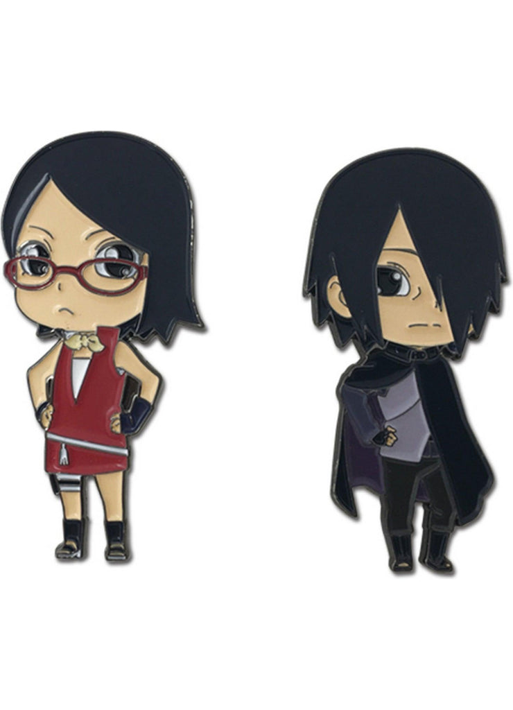 Boruto Uzumaki: Naruto Next Generation - Sarada & Sasuke Uchiha Pins - Great Eastern Entertainment