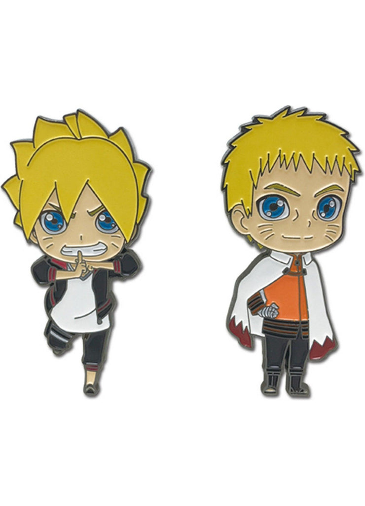 Boruto Uzumaki: Naruto Next Generation - Boruto Uzumaki & Naruto Uzumaki Pins - Great Eastern Entertainment