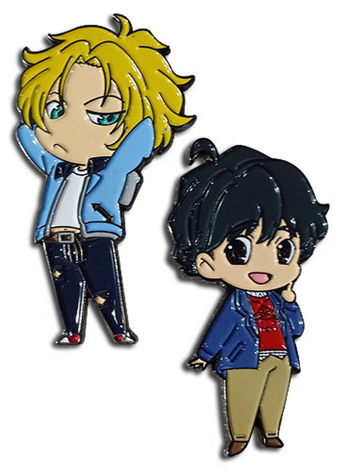Banana Fish - Ash Lynx & Eiji Okumura Pins - Great Eastern Entertainment