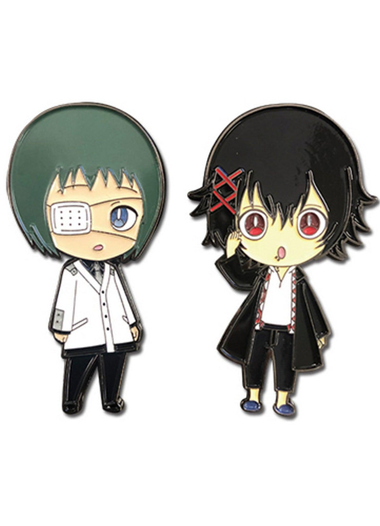 Tokyo Ghoul:re - Tooru Mutsuki & Juuzou Suzuya Pins - Great Eastern Entertainment