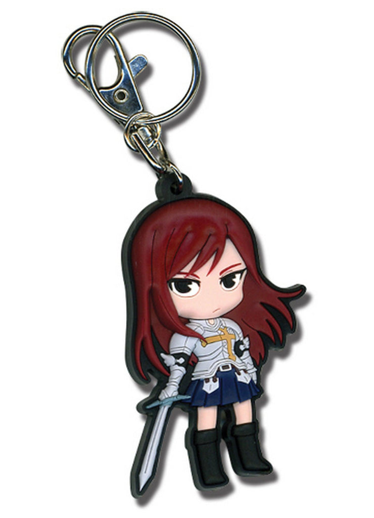 Fairy Tail - SD Erza Scarlet PVC Keychain - Great Eastern Entertainment