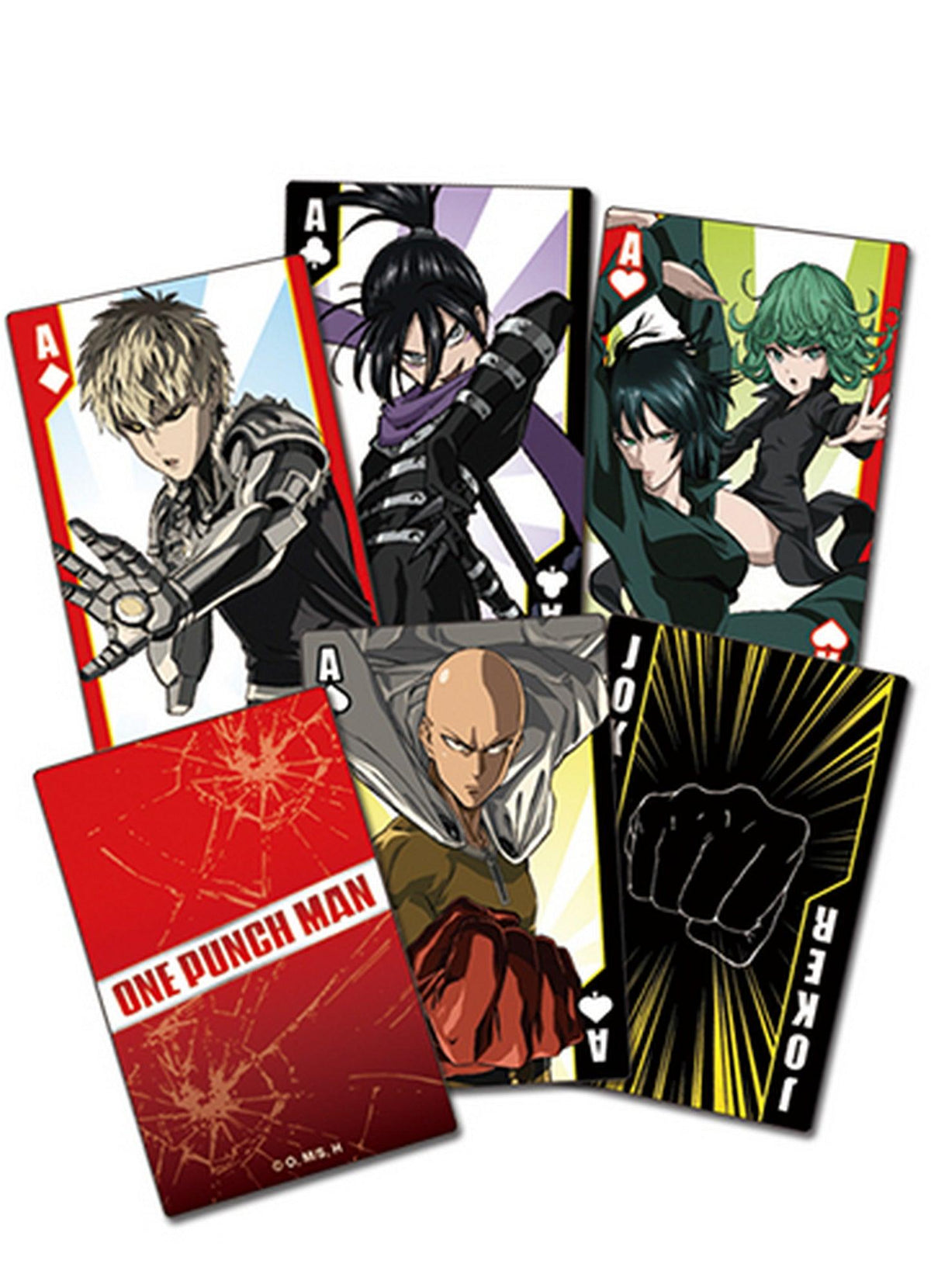 One Punch Man - Screenshot Playing Cards - Great Eastern Entertainment
