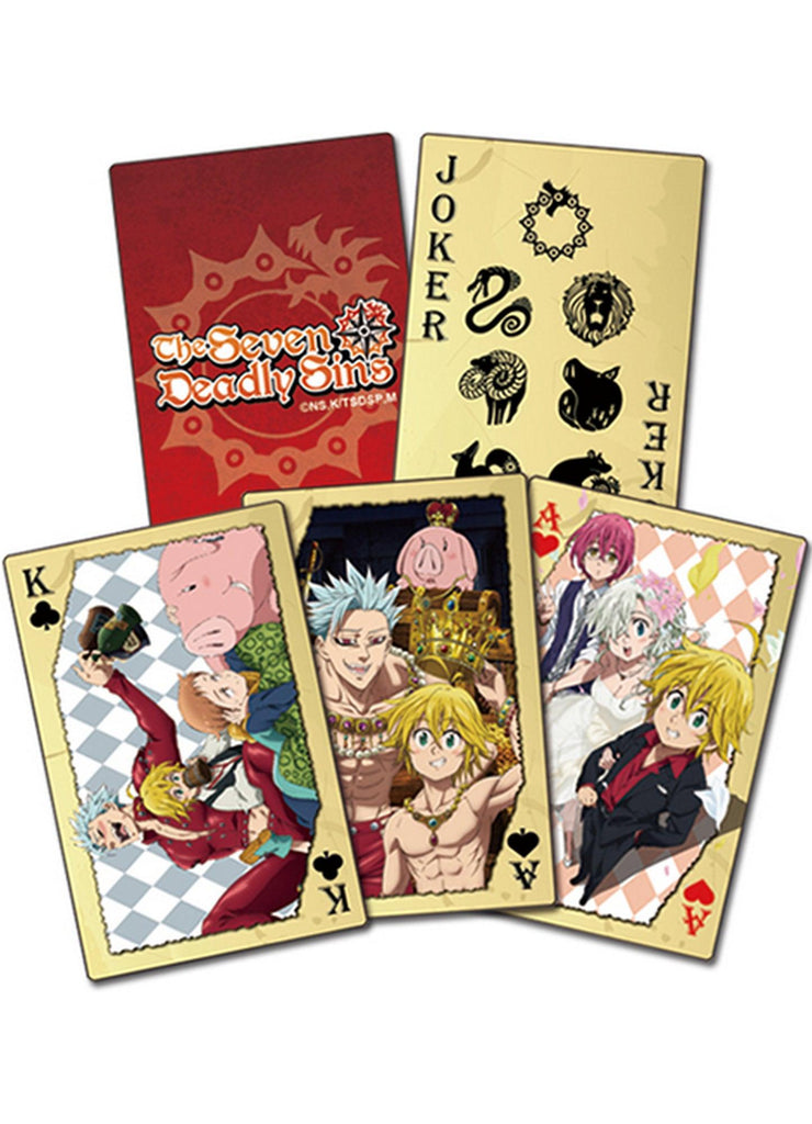 The Seven Deadly Sins - Group Playing Cards - Great Eastern Entertainment