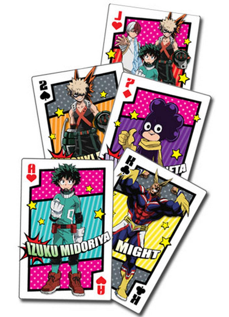 My Hero Academia - Hero Costume Group Playing Cards - Great Eastern Entertainment