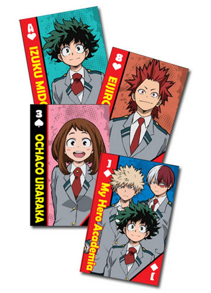 My Hero Academia - School Uniforms Group Playing Cards - Great Eastern Entertainment