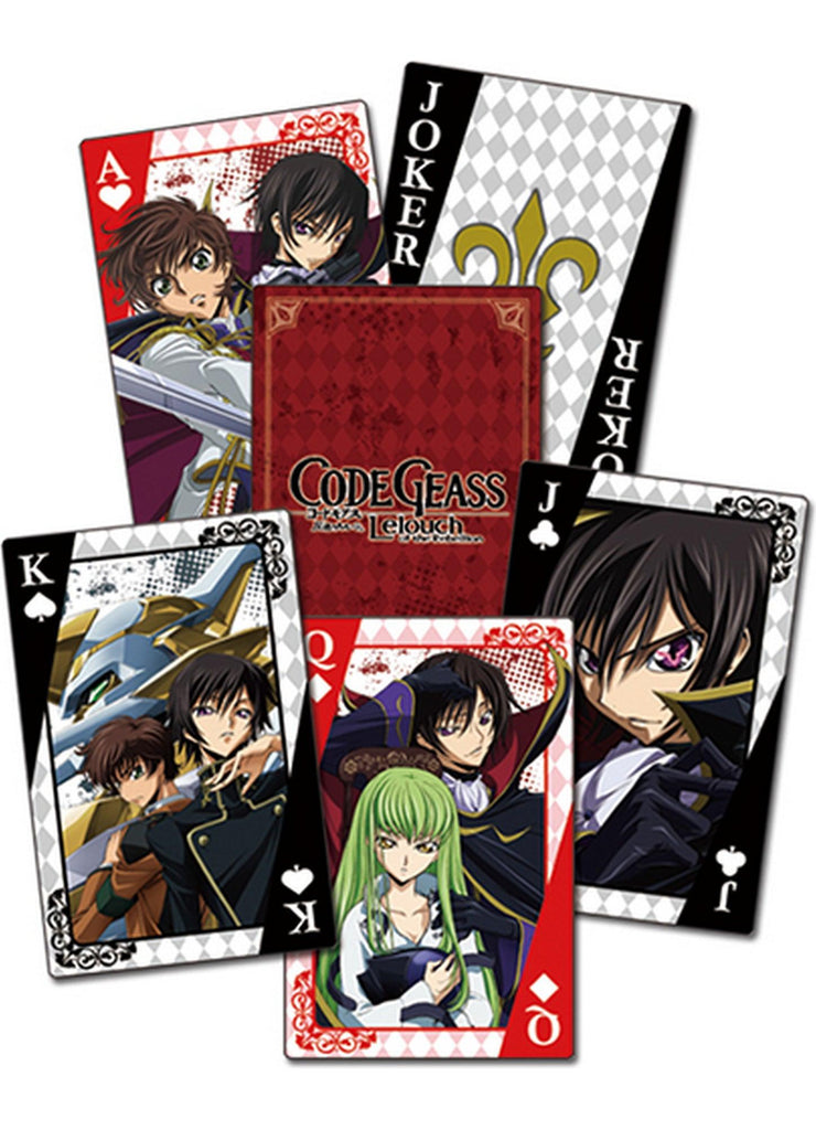 Code Geass S1 - Group Playing Cards - Great Eastern Entertainment