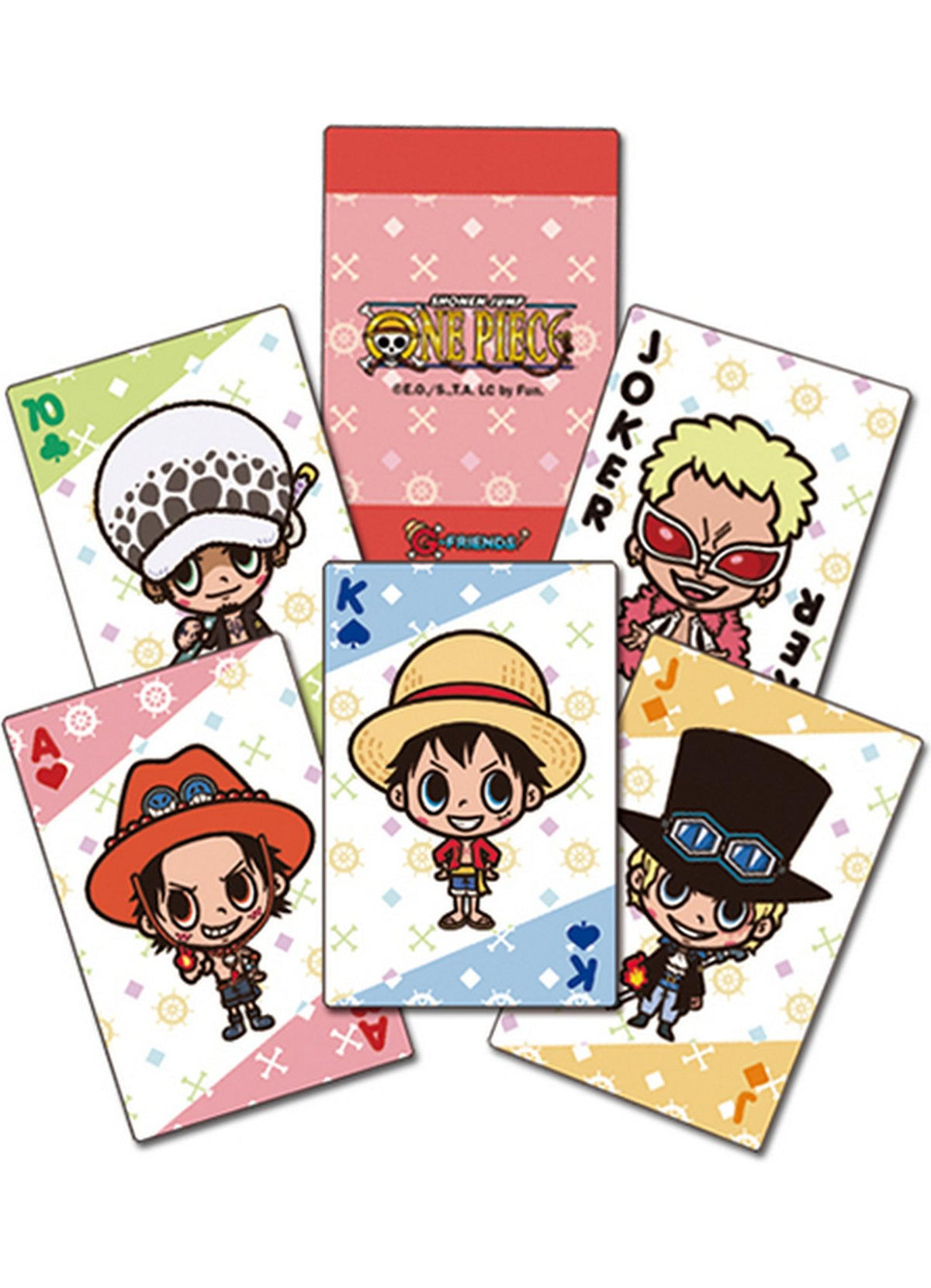 One Piece - SD Chibi Group Playing Cards - Great Eastern Entertainment