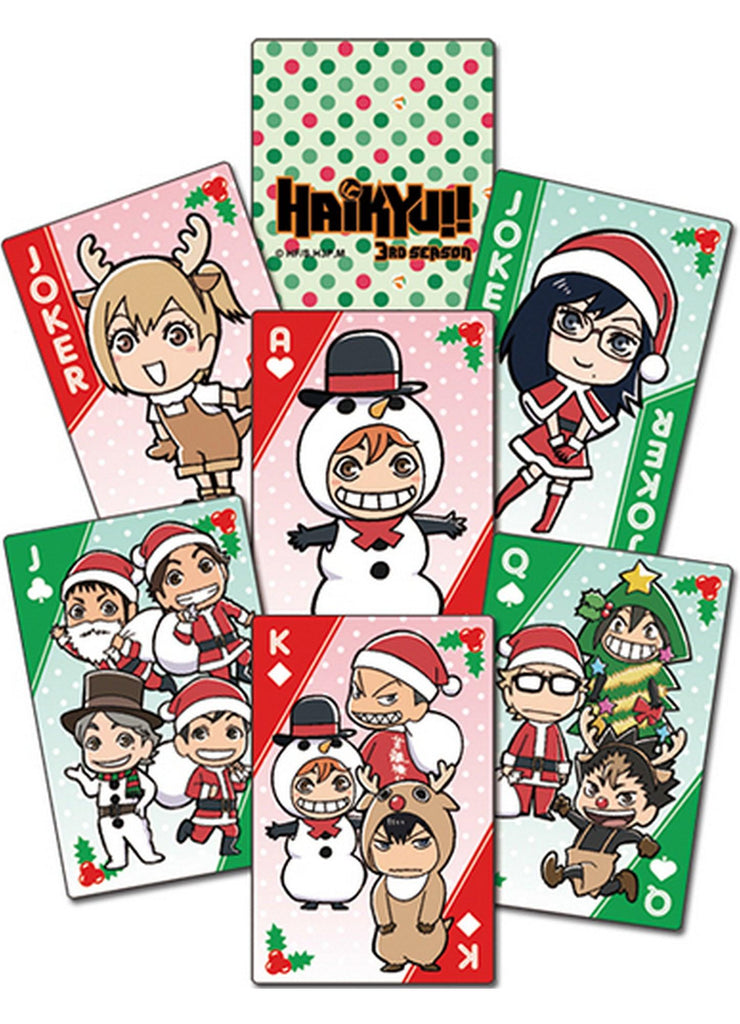 Haikyu!! S3 - Christmas SD Group Playing Cards - Great Eastern Entertainment