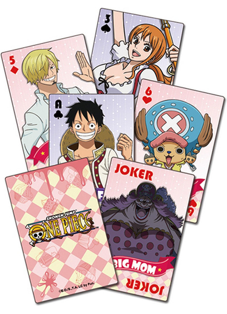One Piece - Whole Cake Island Group Playing Cards - Great Eastern Entertainment