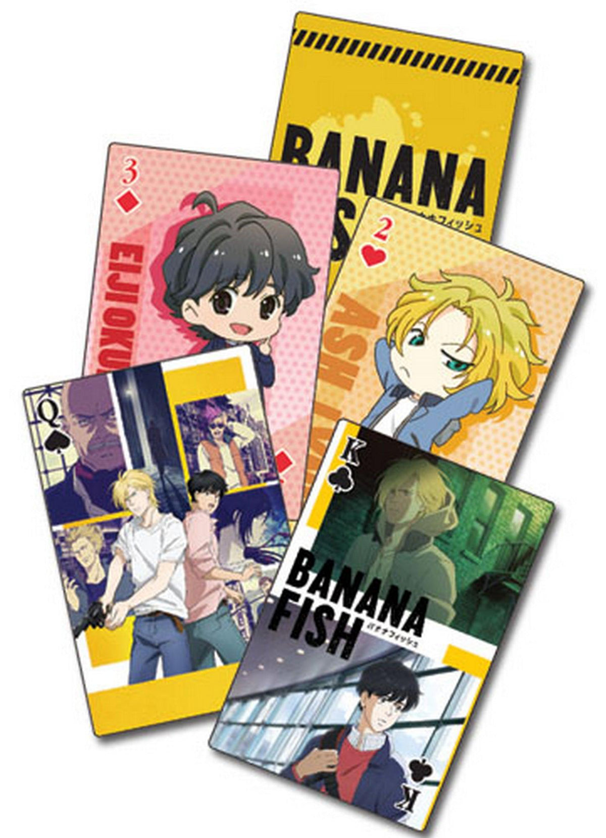 Banana Fish - Group Playing Cards - Great Eastern Entertainment